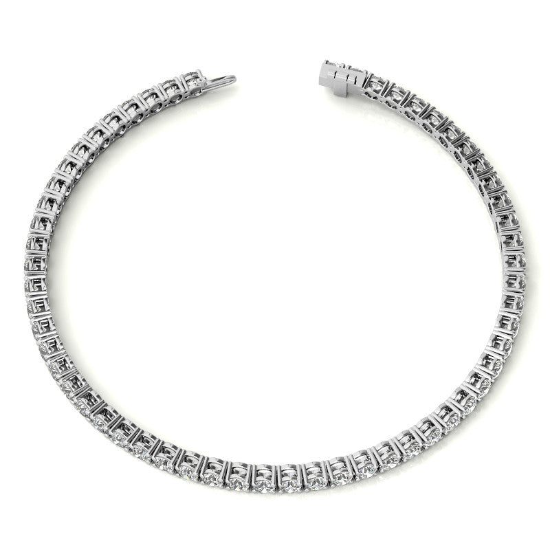 14KWY Lab-Grown Diamond Tennis Bracelet 3.00CTW