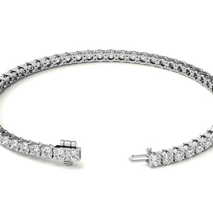 14K Gold 4.00 CTW Lab Diamond (G/Vs) Tennis Bracelet AGI Certified
