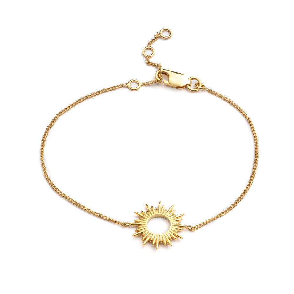 Rachel Jackson Electric Gold Goddess Sun Bracelet