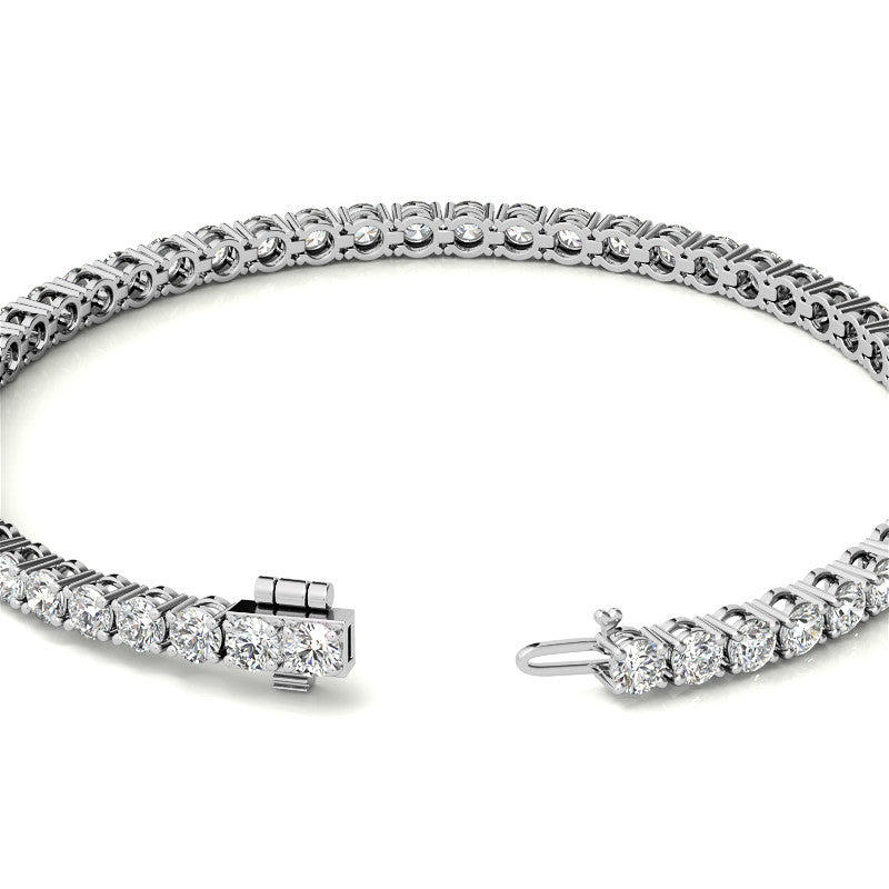 14K Lab Grown Diamond Tennis Bracelet 6.00CTW