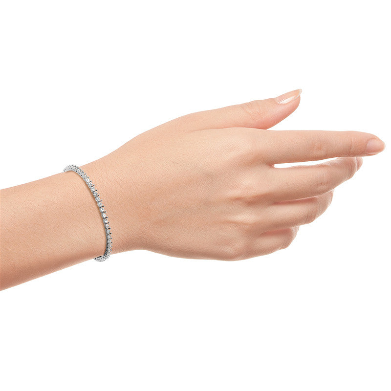 14K Lab Grown Diamond Tennis Bracelet 6.00CTW