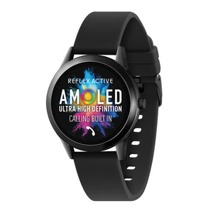 Reflex Active SERIES 31 AMOLED Smart Watch Black Strap