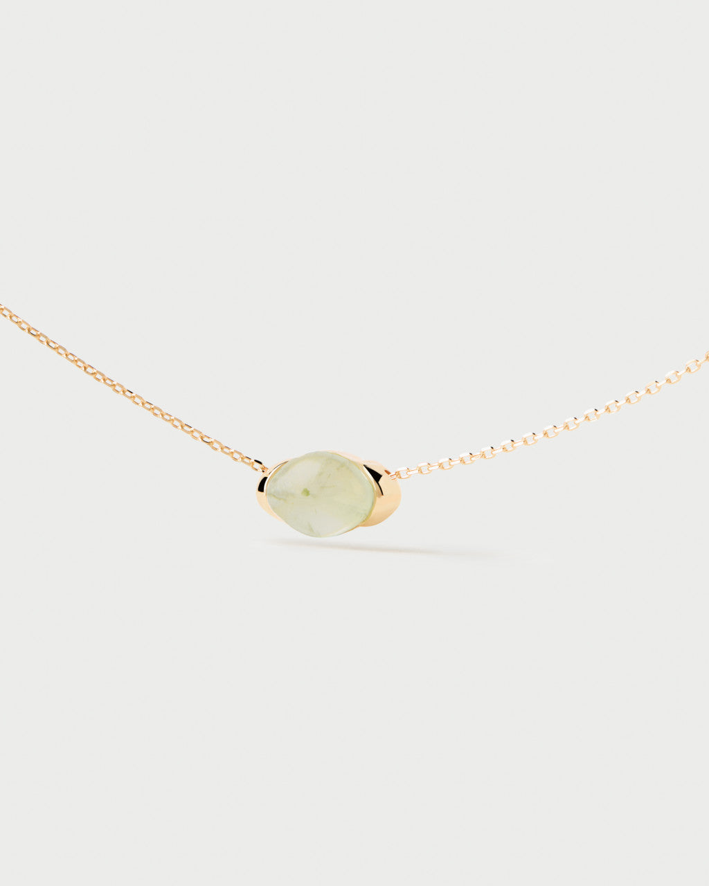 PDPAOLA Prehnite Bay Necklace