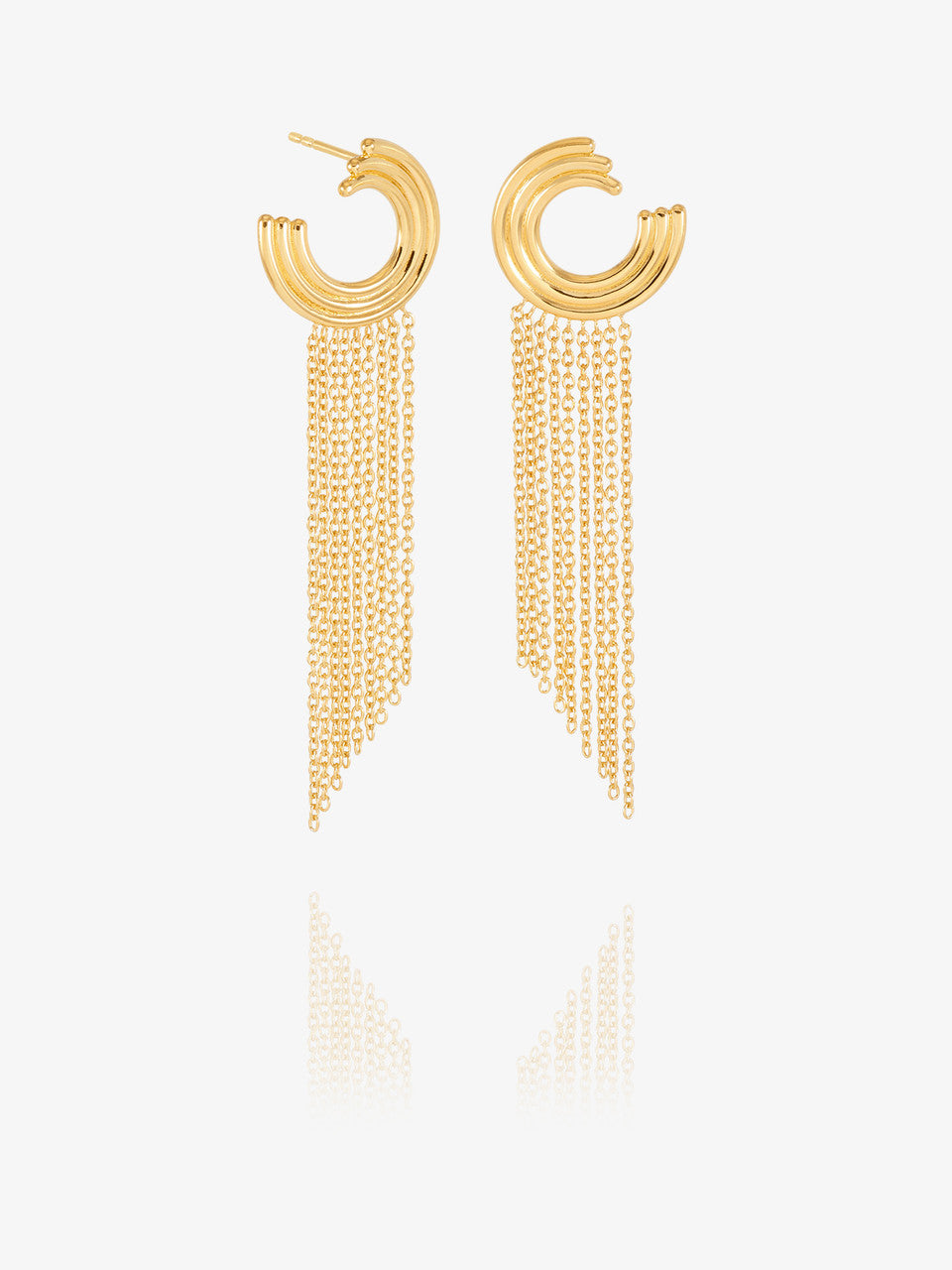 Rachel Jackson Evolve Chandelier Drop Earrings Gold