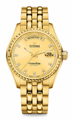 TITONI Cosmo King Automatic Gents Watch 797 G-306