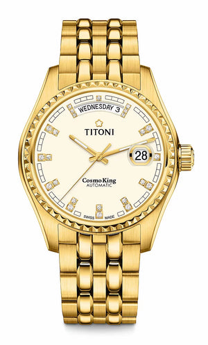 TITONI Cosmo King Automatic Gents Watch 797 G-541