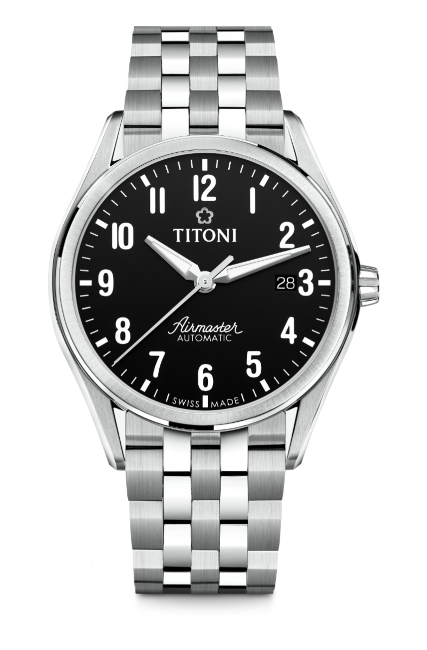 TITONI Airmaster Gents Automatic Watch 83906 S-699