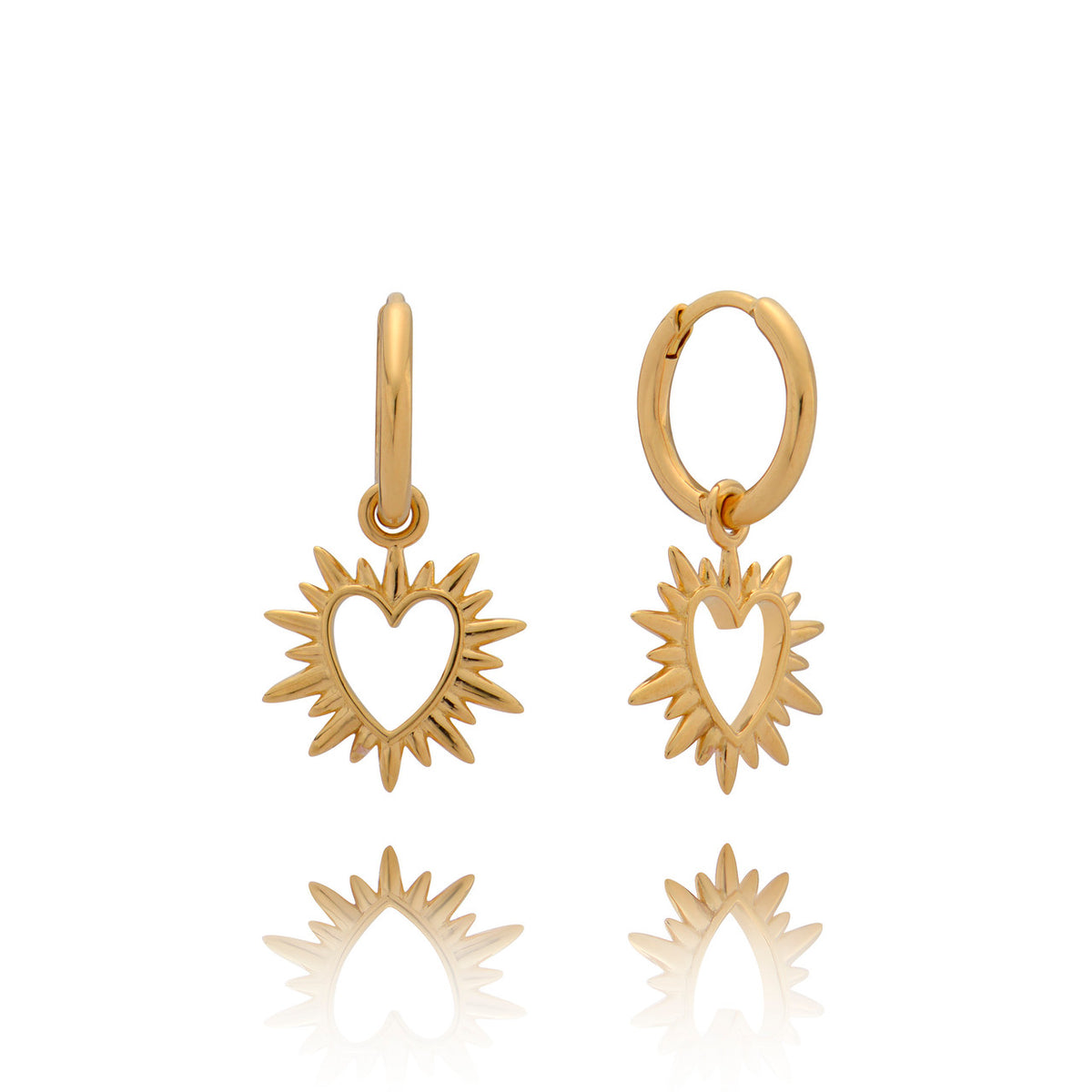 Rachel Jackson Electric Love Huggie Hoop Earrings
