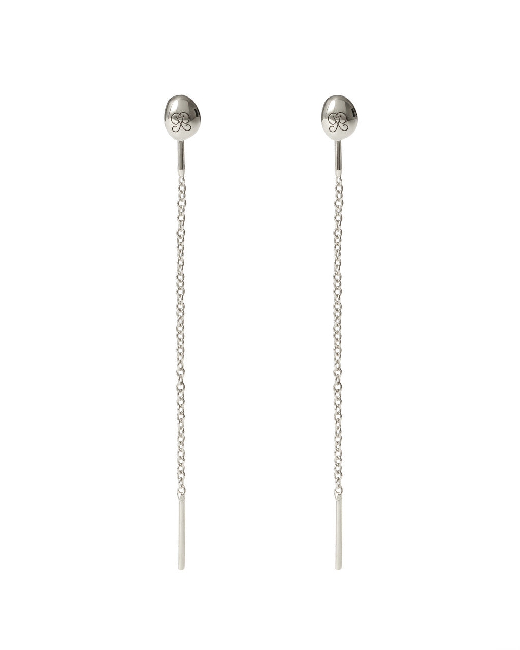 PDPAOLA Lyra Earrings Silver