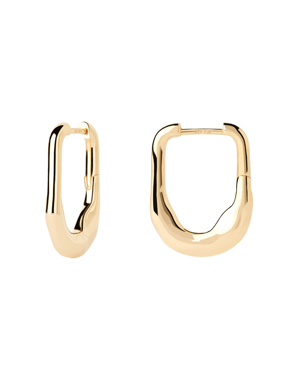 PDPAOLA MAGMA HOOP EARRINGS