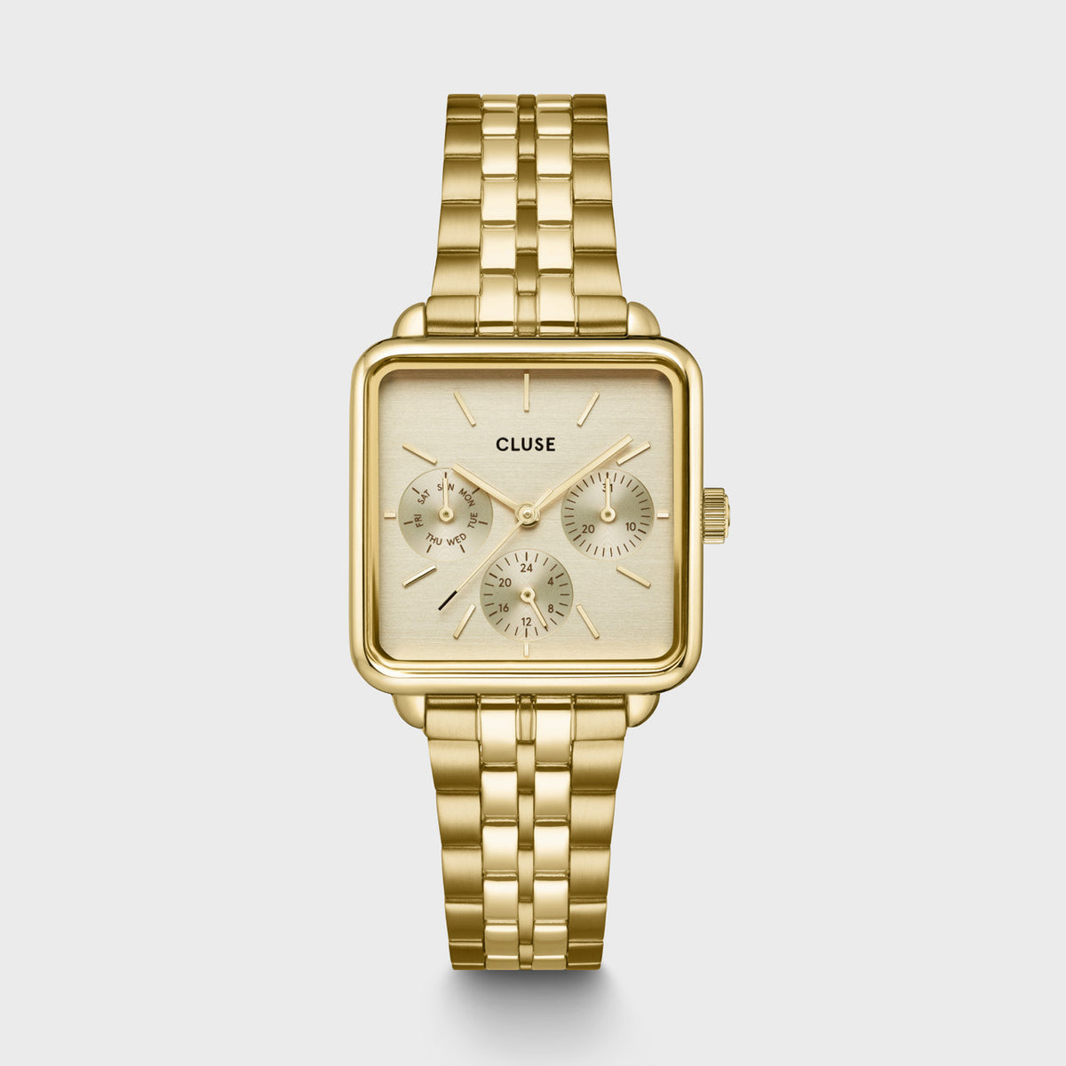 CLUSE La Tetragone Multifunction Full Gold Link