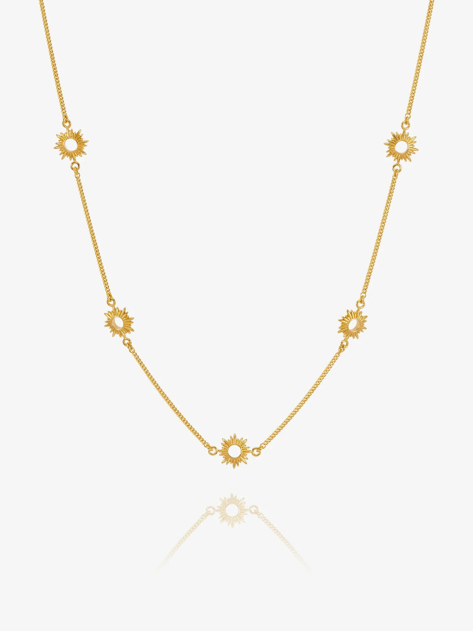Rachel Jackson Eternal Sun Choker Necklace Gold