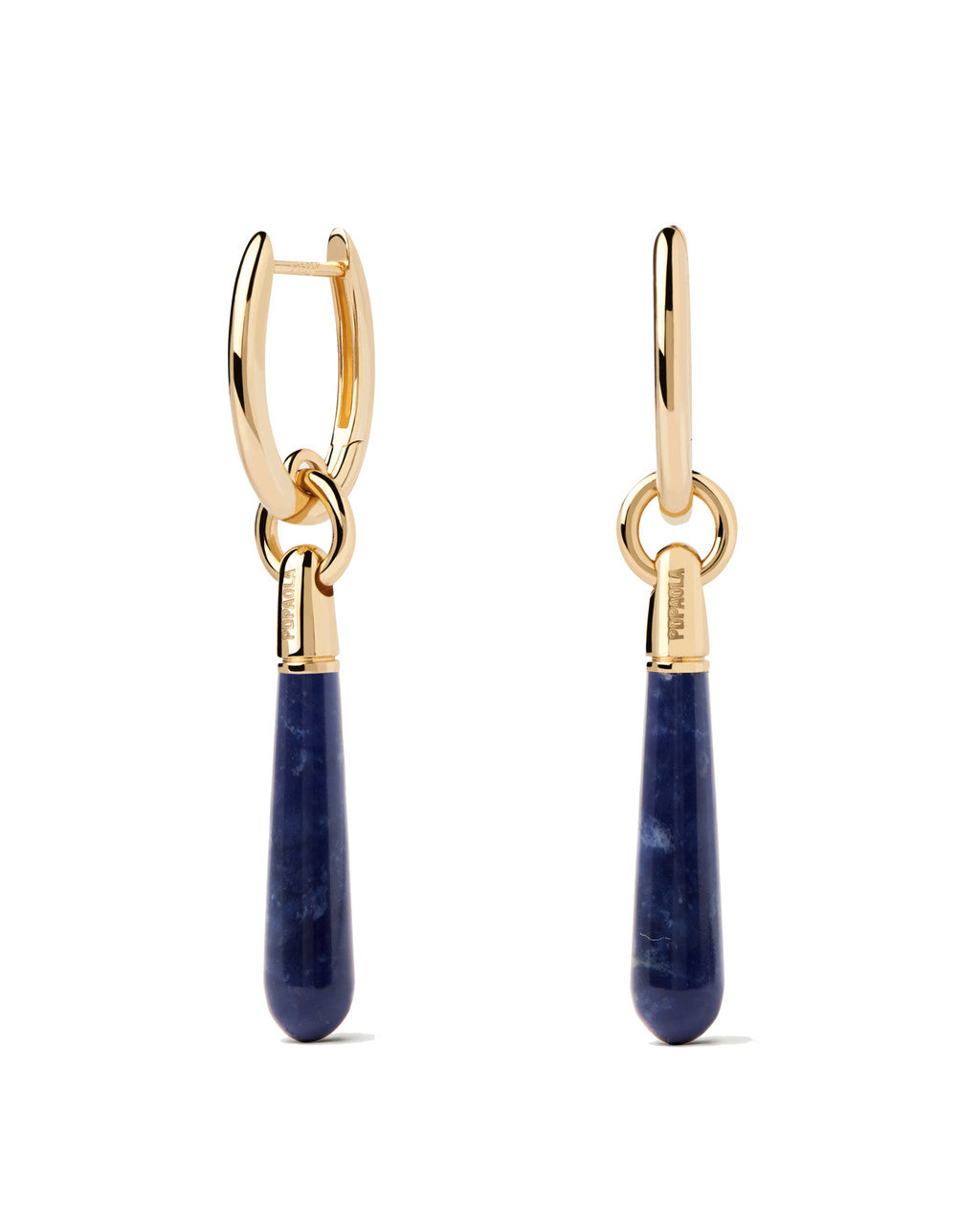 PDPAOLA Sodalite Large Jupiter Single Hoops