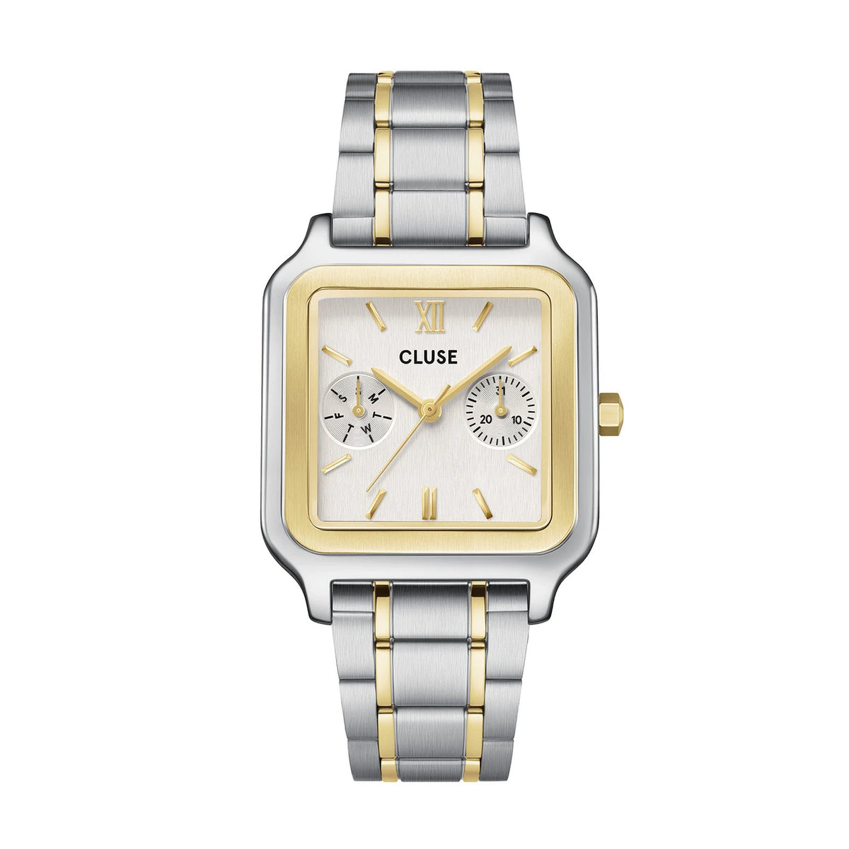CLUSE Gracieuse Multifunction, Steel, Silver, Two Tone