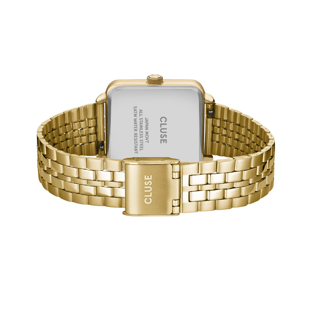 CLUSE La Tetragone Multifunction White/Gold Link