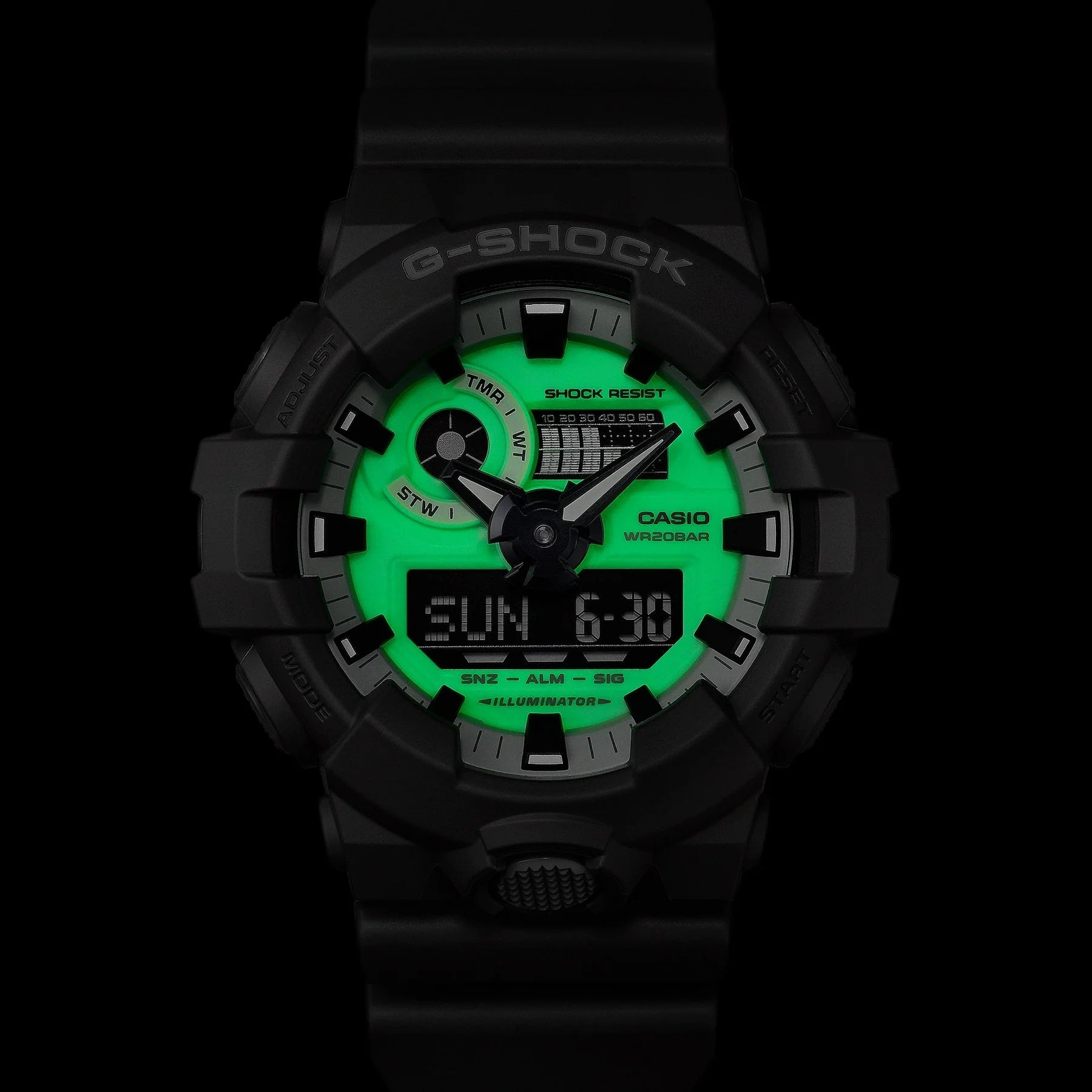 CASIO G-Shock DUO Hidden Glow GA700HD-8A