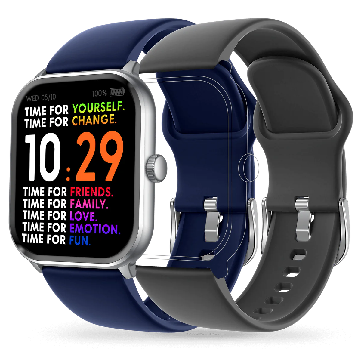 ICE smart one - Silver Black Navy 022252