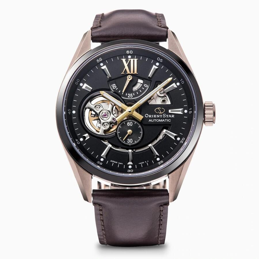 ORIENT Automatic Gents MODERN SKELETON &quot;BLACK×BRONZE&quot; RE-AV0115B