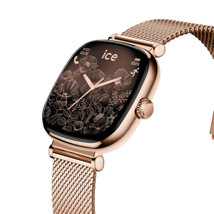 ICE smart SQ 2.0 square 1.70 Rose-Gold Milanese