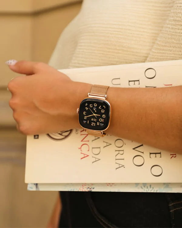 ICE smart SQ 2.0 square 1.70 Rose-Gold Milanese