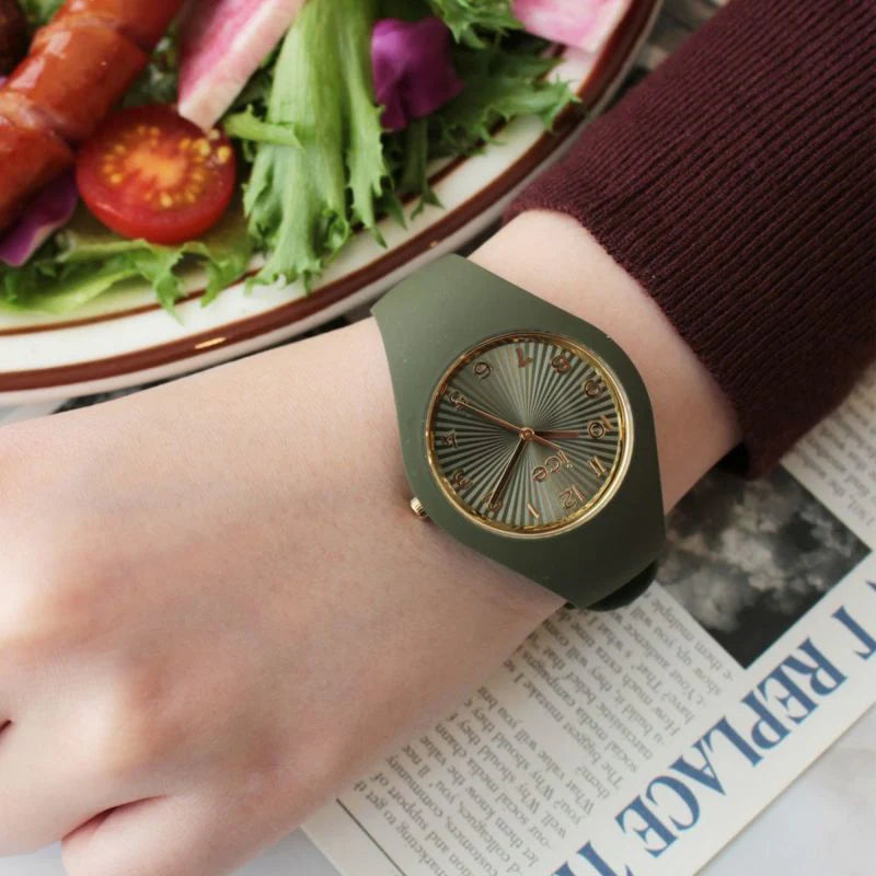 ICE Chmpagne Olive Green 37mm 025254