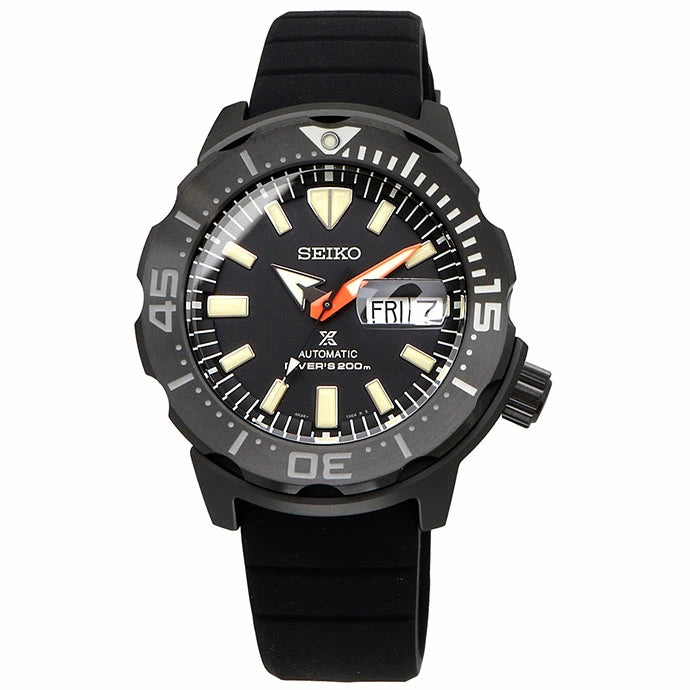 SEIKO Black Prospex Monster Automatic Limited Edition SRPH13K1
