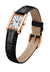 TITONI Mademoiselle Ladies Tournneau Quartz Watch TQ42924 RG-STB-730