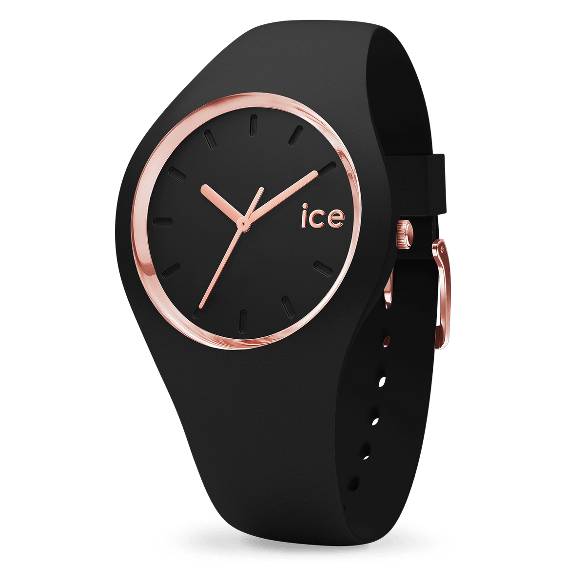 ICE glam - Black Rose-Gold 34mm 000979