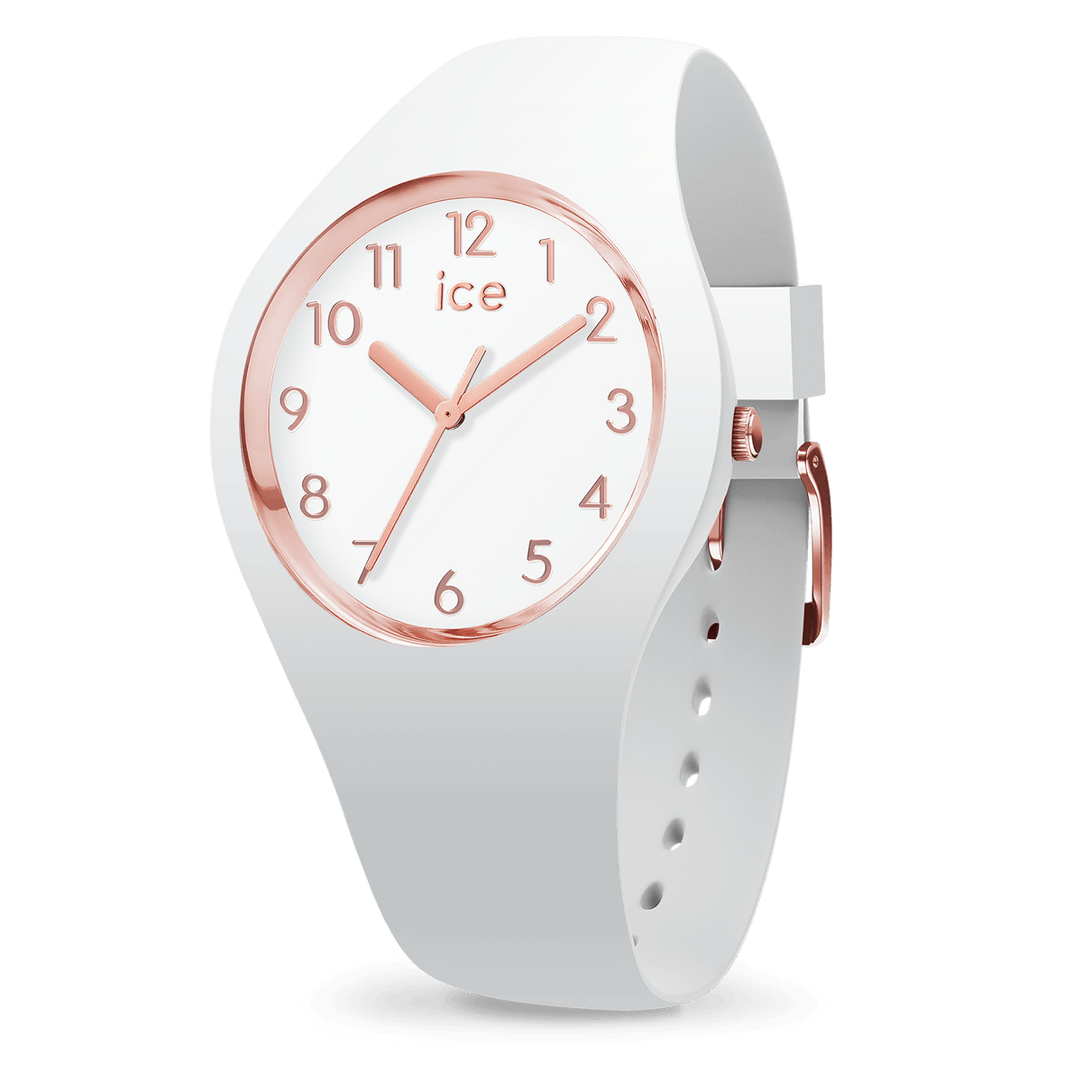 ICE glam - White Rose-Gold - Numbers 34mm 015337