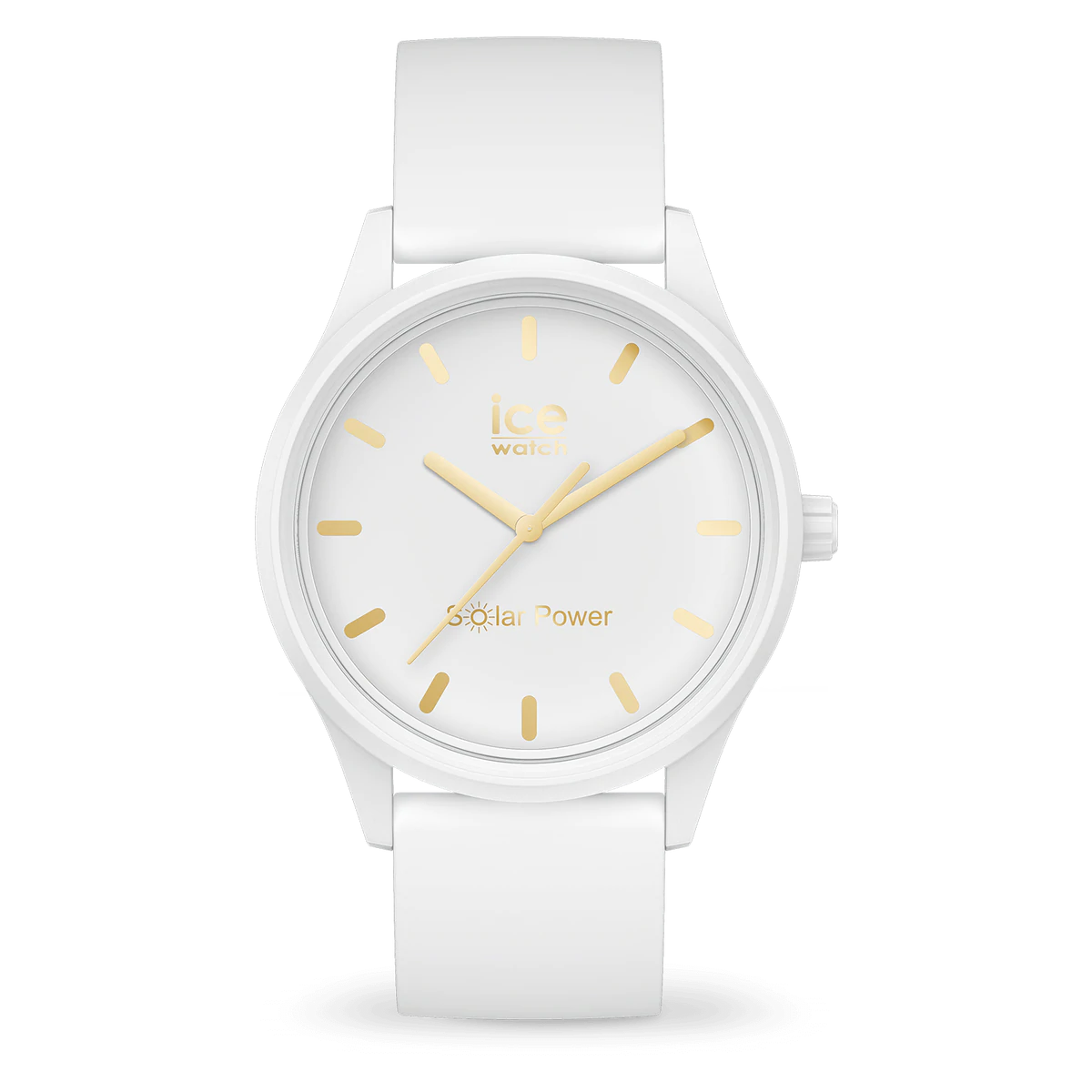 ICE Solar Power White Gold Small 3H 018474