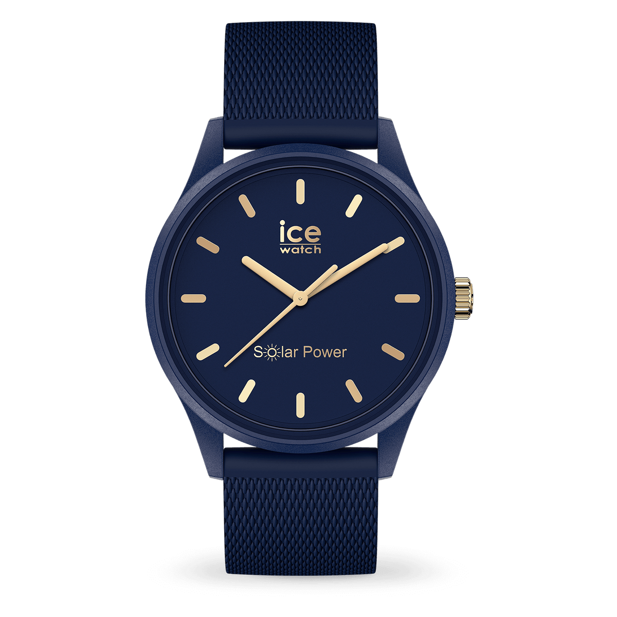 ICE Solar Power Navy Gold Medium 3H 40mm 018744