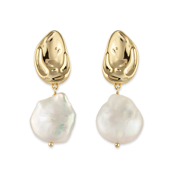 BIANC Atlantic Earrings Gold 10100498