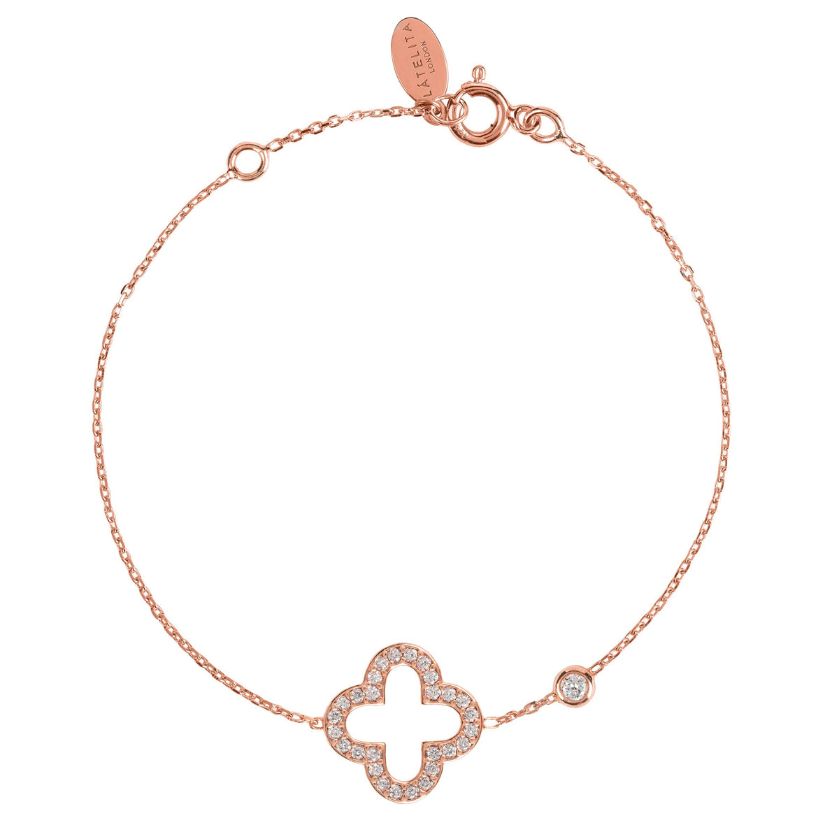 Open Clover Bracelet