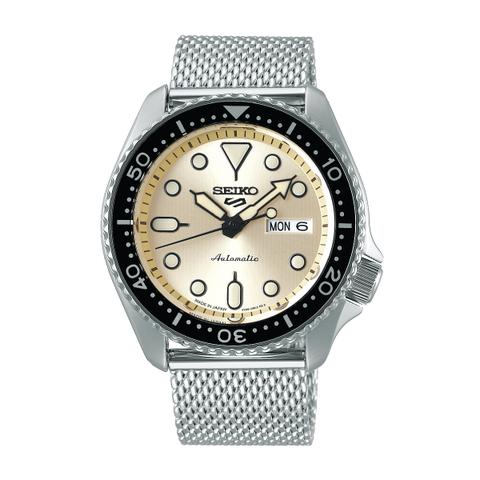 SEIKO 5 Sports Automatic SRPE75K1 Steel Mesh