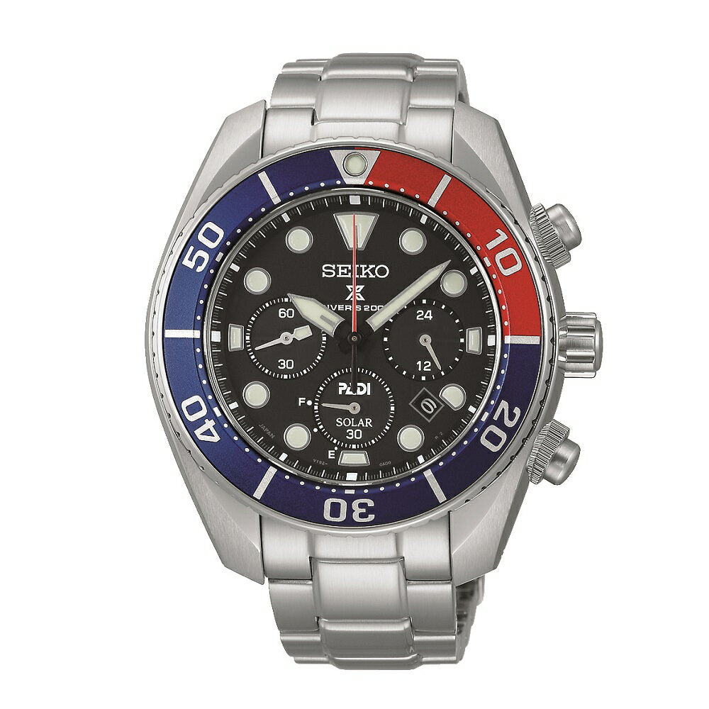 Seiko Prospex Solar Sumo PADI Men&#39;s Watch SBDL067