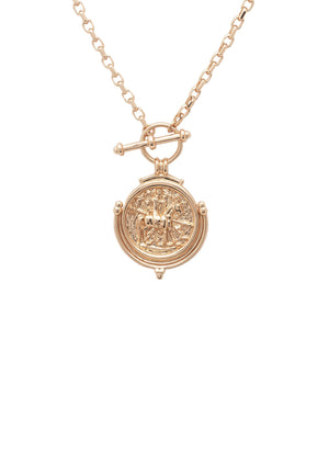 Godiva Necklace Rosegold