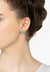 Elena Gemstone Stud Earrings Paraiba Tourmaline Silver
