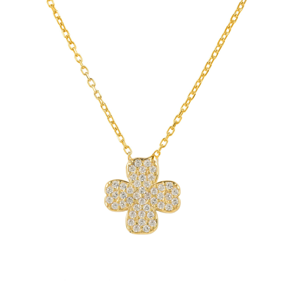 Lucky Four Leaf Clover Necklace