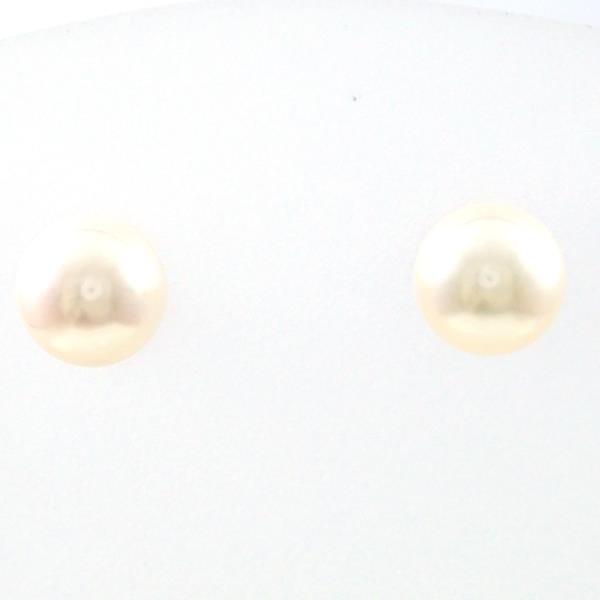 18K Gold Yellow Gold Akoya Pearl Earrings