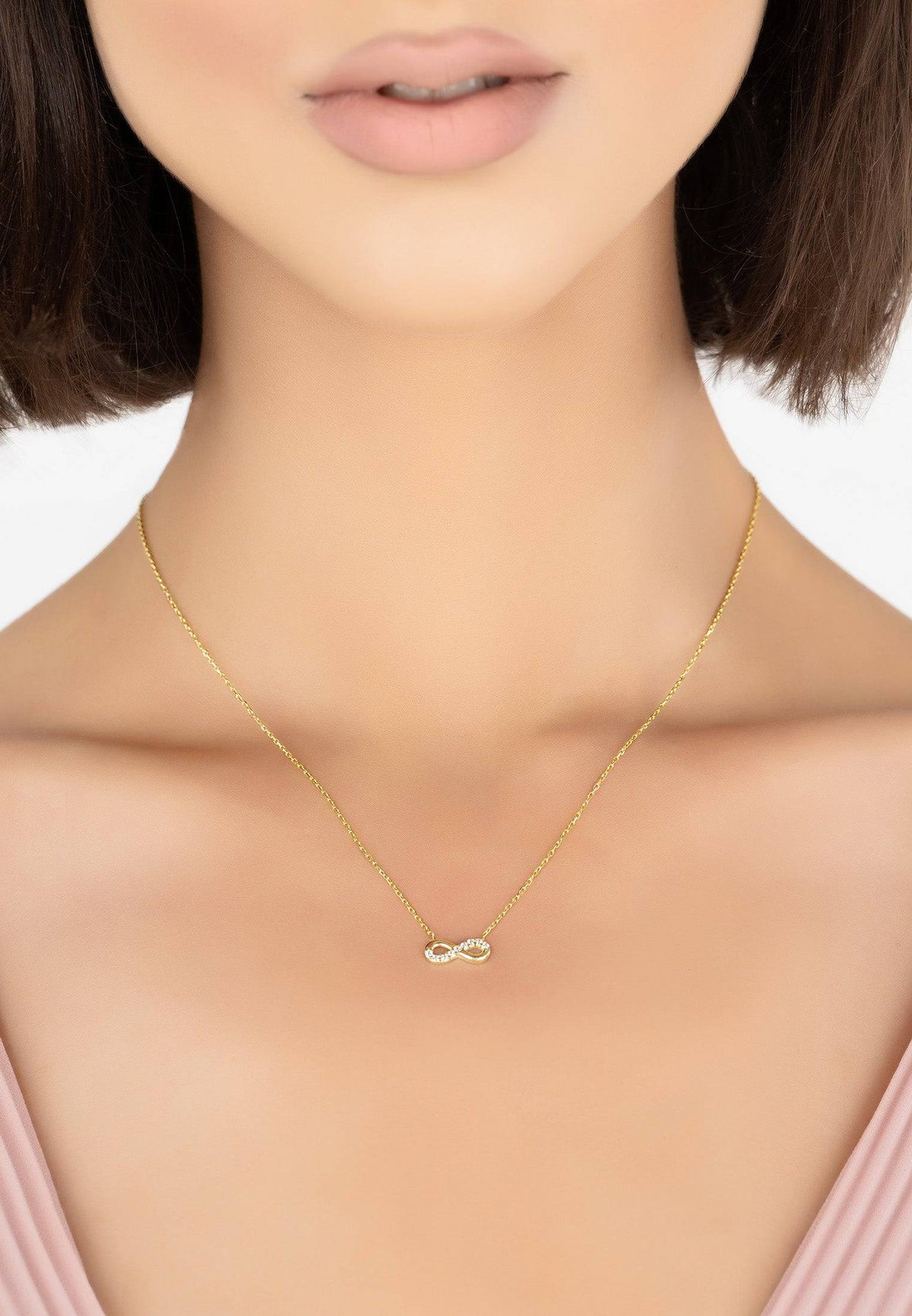 For All Eternity Necklace Gold