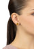 Empress Gemstone Stud Earrings Gold Citrine