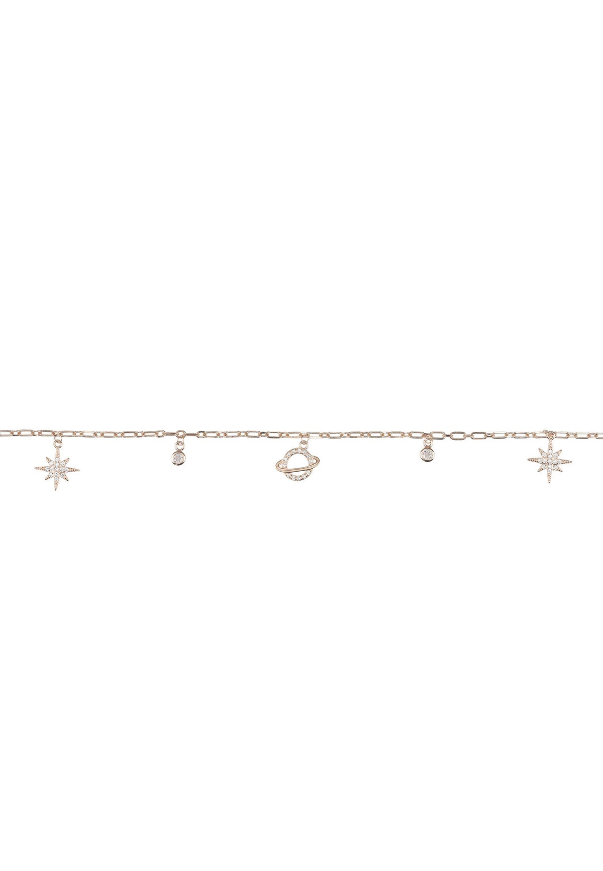 Galactic Anklet Rosegold
