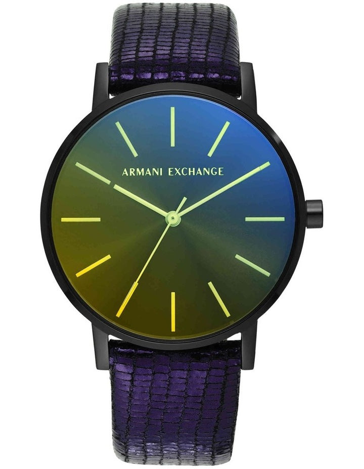 Armani Exchange Blue Analogue Ladies Watch AX5576