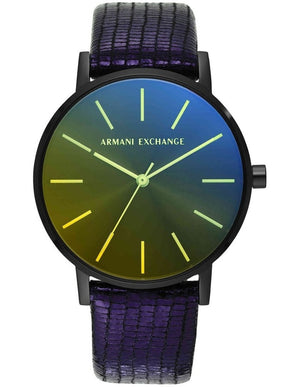 Armani Exchange Blue Analogue Ladies Watch AX5576