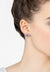 Elena Gemstone Stud Earrings Tanzanite Silver