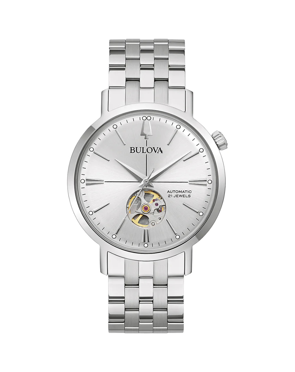 Bulova Classic Automatic Stainless Steel Mens Watch 96A276