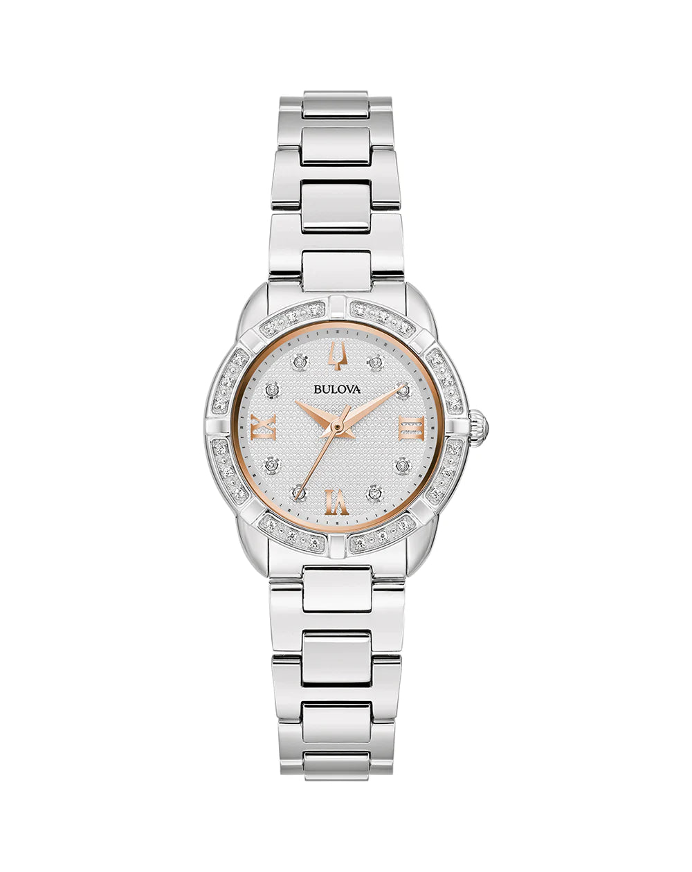 Bulova Classic Quartz Ladies Steel Watch 96R250