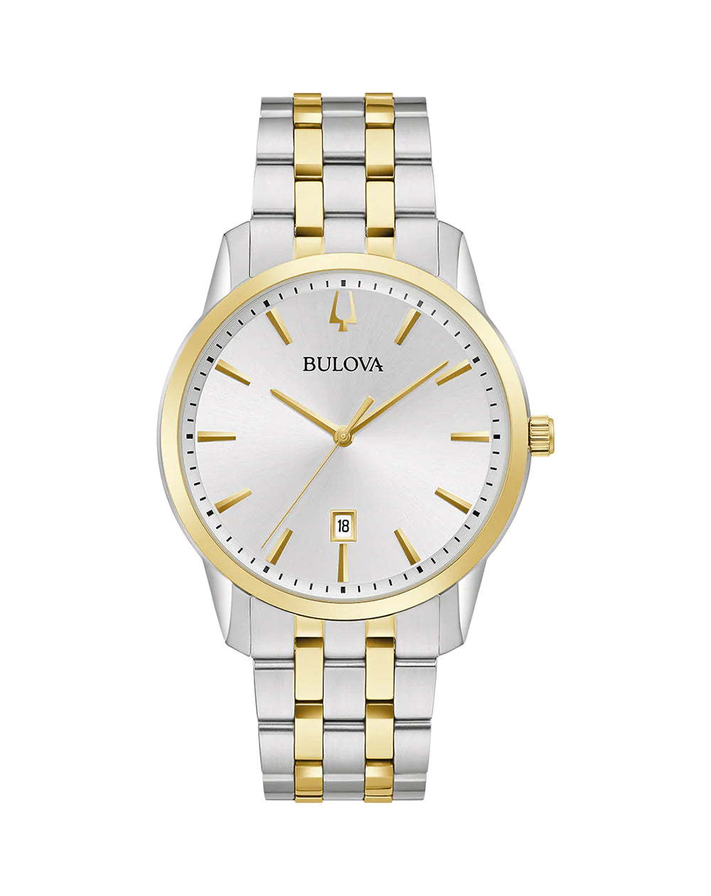 Bulova Classic Two Tonre Quartz Men's Watch 98B385