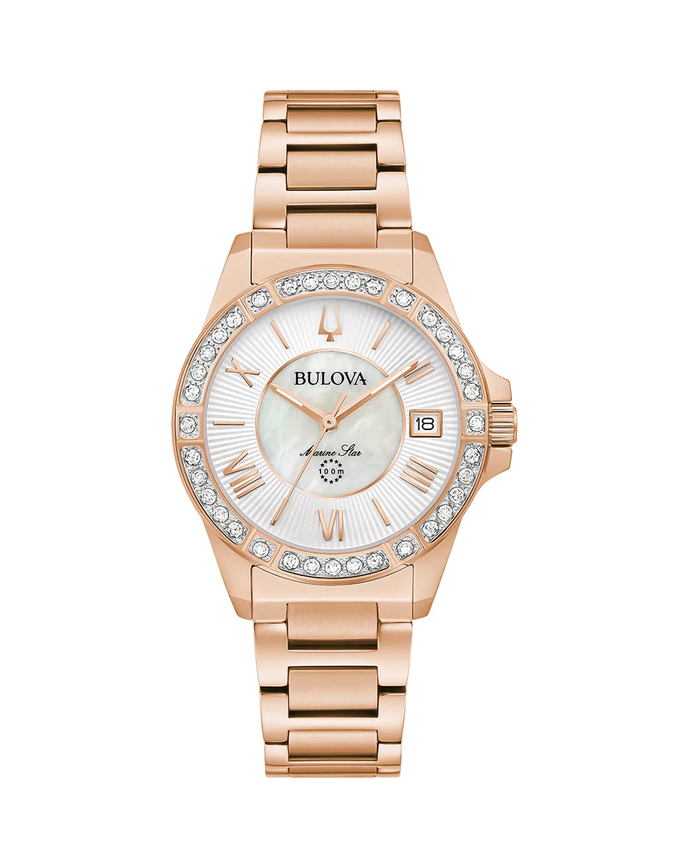 Bulova Marine Star Ladies Quartz Watch 98R295