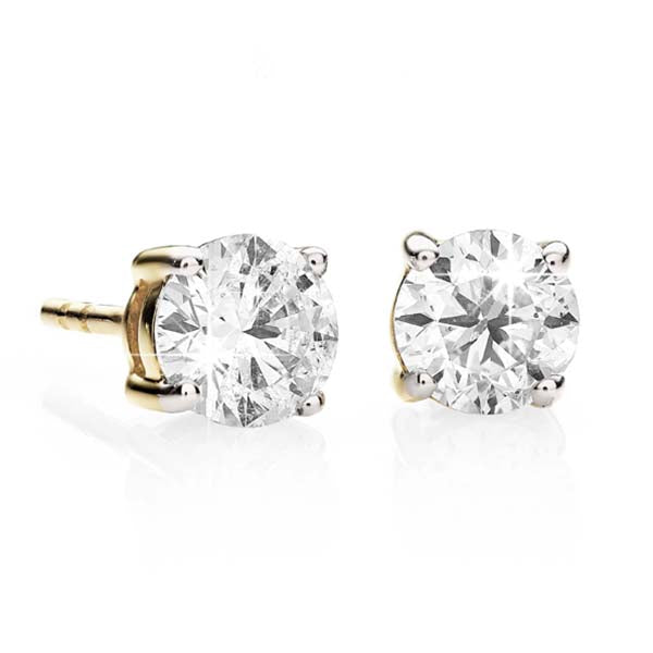 9CT 0.50CT DIAMOND STUDS CH13706